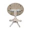International Concepts Round 42 in Rd Dual Drop Leaf Pedestal Table, 42.3 inH, Unfinished, Ready to Finish, 42 in W, 42 in L K-42DPT-11P-2 - alternate 6